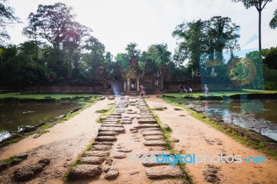 Siem Reap, Cambodia, 13 Oct 2017 - Cambodia, Siem Reap, Angkor Wat Stock Photo