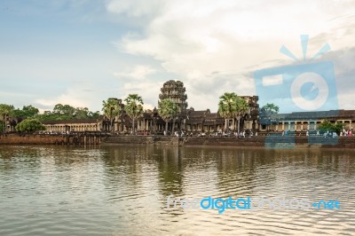 Siem Reap, Cambodia, 13 Oct 2017 - Cambodia, Siem Reap, Angkor Wat Stock Photo