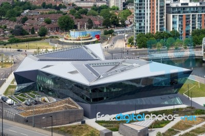 Siemens Urban Sustainability Centre In Docklands London Stock Photo