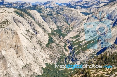 Sierra Nevada Mountains In California, Usa Stock Photo