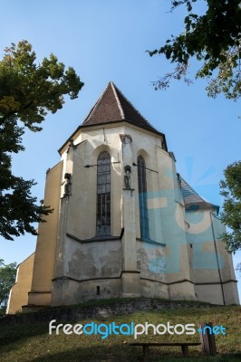 Sighisoara, Transylvania/romania - September 17 : Exterior View Stock Photo