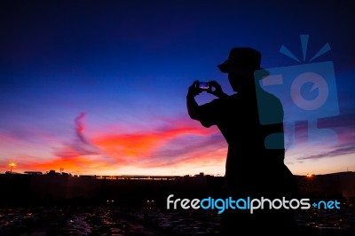 Silhouette Stock Photo