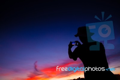 Silhouette Stock Photo