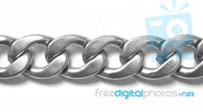 Silver Bracelet Stock Photo