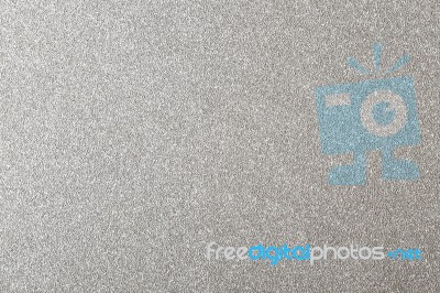 Silver Glitter Background, Shiny Paper Texture Stock Photo