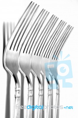 Silverware Stock Photo