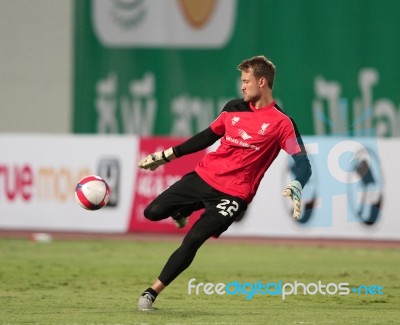 Simon Mignolet Of Liverpool Stock Photo