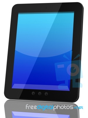 Simple Tablet Computer Stock Image