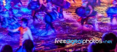 Singapore - February 3 : Chingay Festival 2012 In Singapore On F… Stock Photo