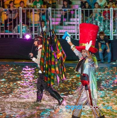 Singapore - February 3 : Chingay Festival 2012 In Singapore On F… Stock Photo