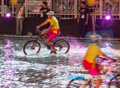 Singapore - February 3 : Chingay Festival 2012 In Singapore On F… Stock Photo