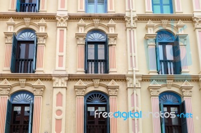 Singapore - February 3 : Shuttered Building In Singapore On Febr… Stock Photo