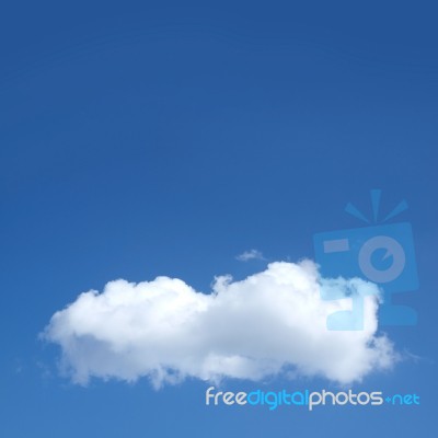 Single Cloud Stock Photo