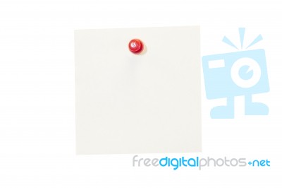 Single Note Pad Rectangular Shape Stock Photo