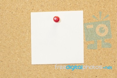 Single Note Pad Rectangular Shape Stock Photo