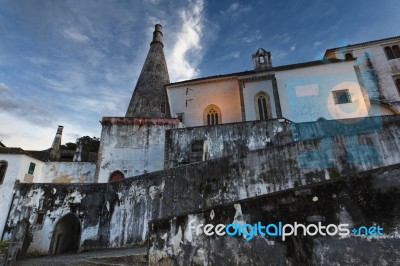 Sintra Palace Stock Photo