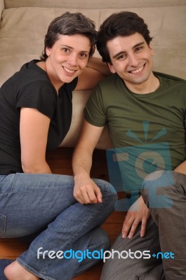 Sister And Brother Friendship Stock Photo