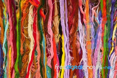 Skein Thread Stock Photo