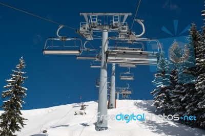 Skilift Stock Photo