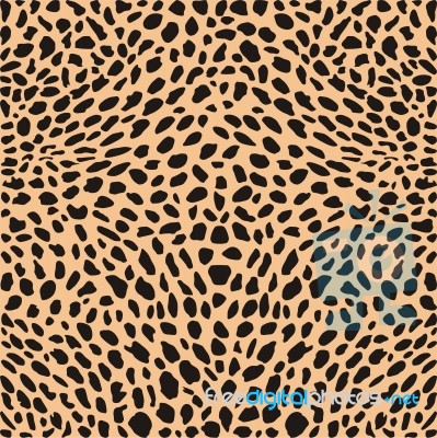 Skin Cheetah Texture Stock Image