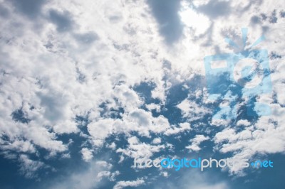 Sky With Beauty At Daytime Stock Photo