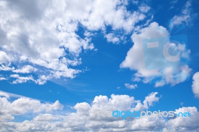 Sky With Clouds Stock Photo