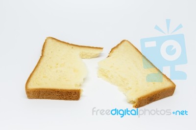 Slice Of Bread Stock Photo