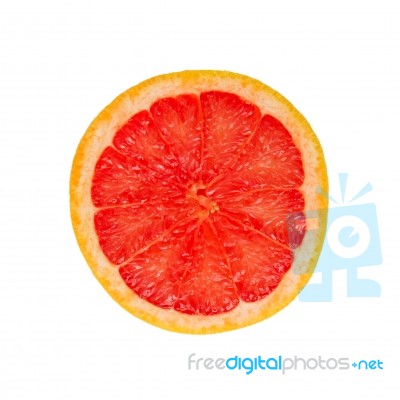 Sliced Orange Stock Photo