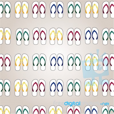 Slipper Wallpaper Stock Image