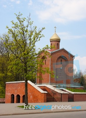 Small Chapel Stock Photo