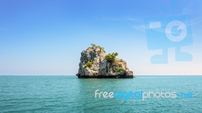 Small Island In Thailand Stock Photo