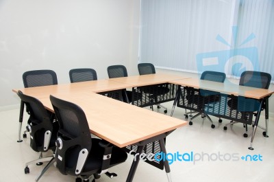 Small Meeting Room Stock Photo