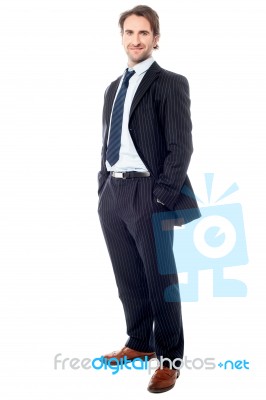 Smart Male Business Professional Stock Photo