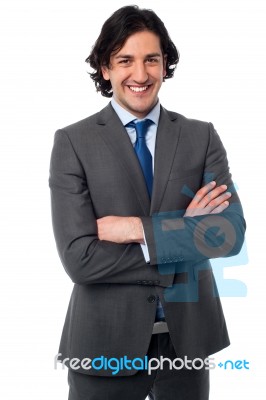 Smart Male Business Professional Stock Photo