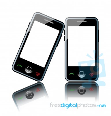 Smart Mobile Phone Stock Image