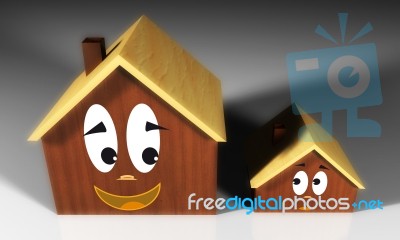 Smile House Stock Image