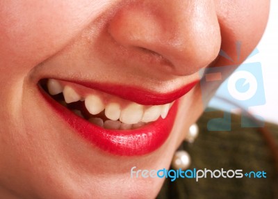 Smile Young Girl Stock Photo