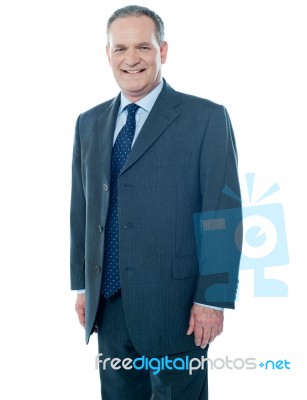 Smiling businessman Stock Photo