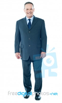 Smiling businessman Stock Photo