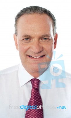 Smiling Businessman Stock Photo