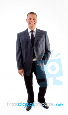 Smiling Businessman Stock Photo