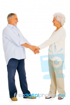 Smiling Couple Stock Photo