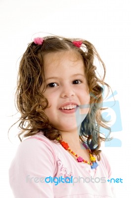 Smiling Girl Stock Photo