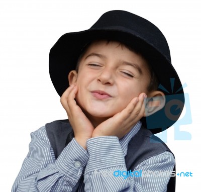 Smiling Kid Stock Photo