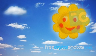 Smiling Sun Stock Photo