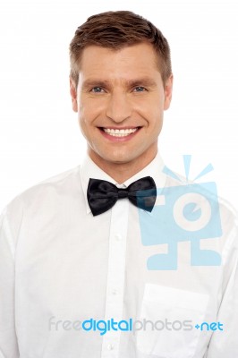 Smiling Young Male Stock Photo