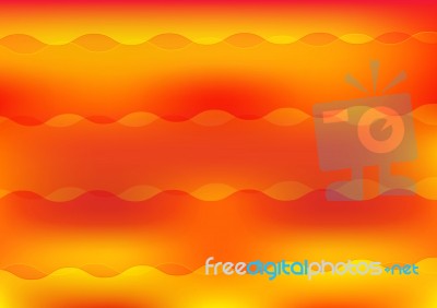 Smooth Light Lines Background.  Illustration Stock Image