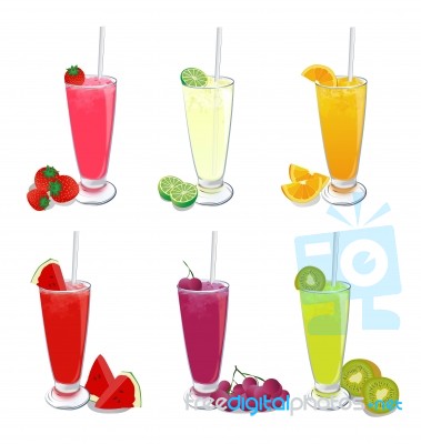 Smoothies Fruit Stock Image