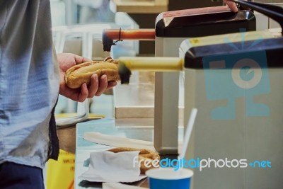 Snack Time Stock Photo