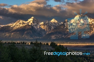 Snake River Overlook Stock Photo